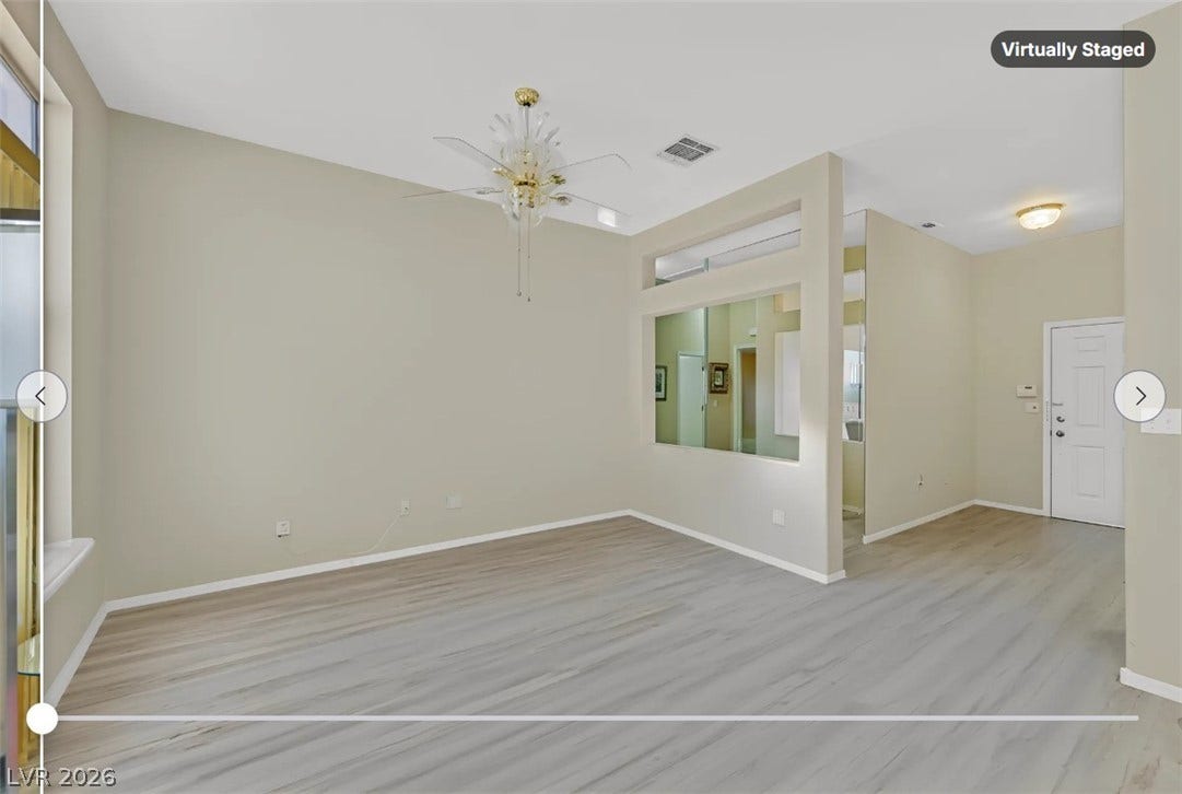 468 Bonnie Brook Place, Henderson, NV 89012 Furniture VIRTUALLY removed.