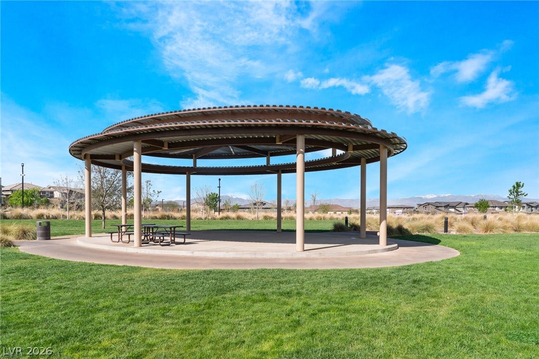 330 Meadow Brush Place, Henderson, NV 89011 A community gazebo provides ample space for relaxation and social gatherings.