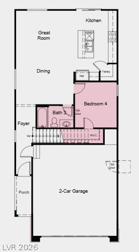 656 Semitone Lane, Henderson, NV 89015 Additional Highlights Include: Upgraded kitchen cabinets and countertops, tile flooring throughout downstairs, upgraded stair railings, and additional sink at secondary bath.