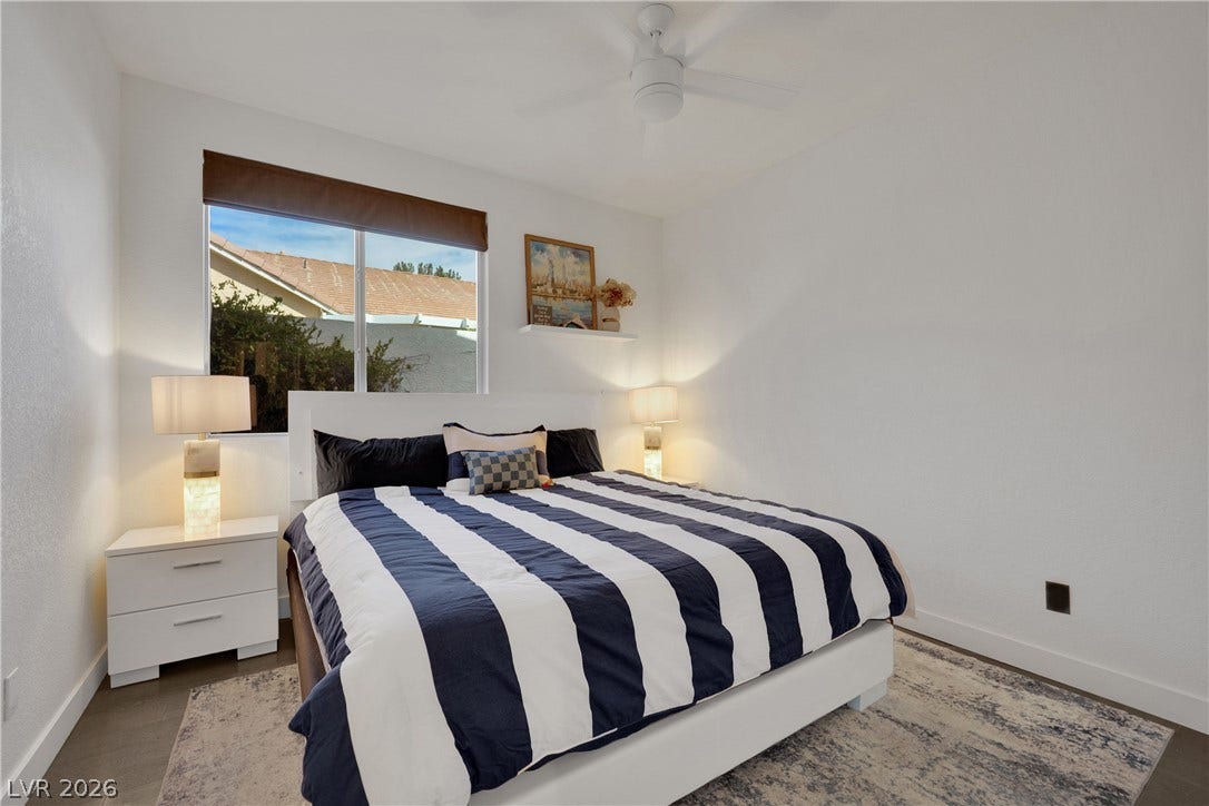 2516 Serenity Hollow Drive, Henderson, NV 89052 A well-lit bedroom