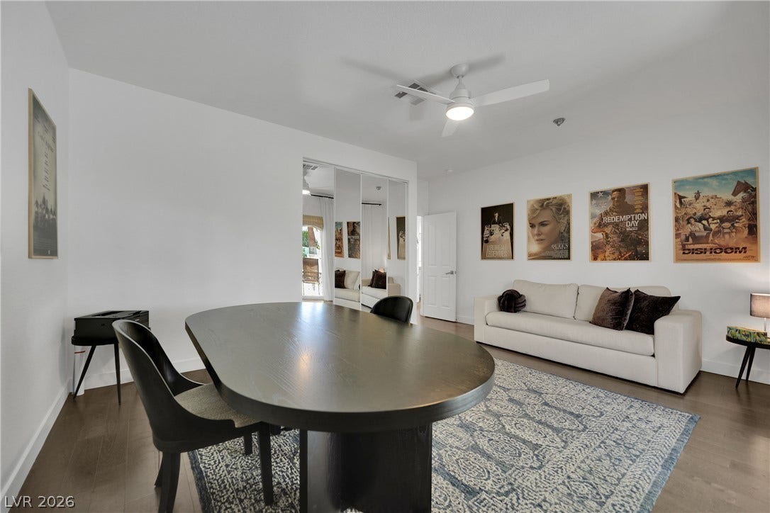 2516 Serenity Hollow Drive, Henderson, NV 89052 Versatile Bedroom w/Murphy Bed