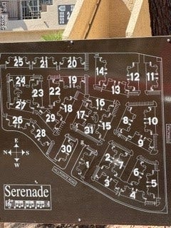 1851 Hillpointe Road, #1412, Henderson, NV 89074 Navigate the community layout with this comprehensive plat map of the Serenade development.