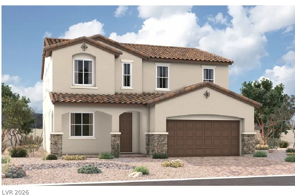 40 Fairdale Drive, Henderson, NV 89011 Hemingway Plan - Elevation A ~ Rendering