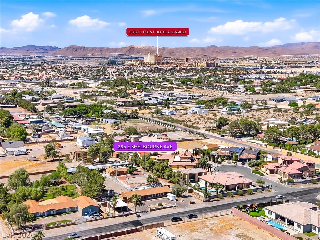 Over an acre just minutes from The South Point Hotel & Casino.