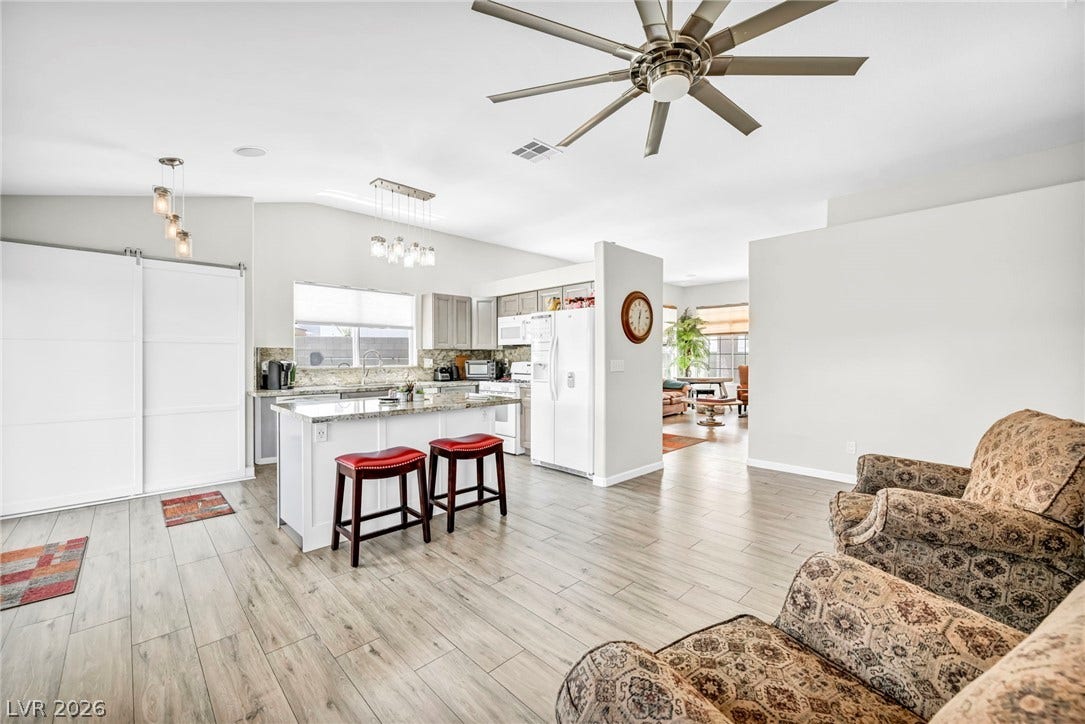 Bright open-concept kitchen and living area, perfect for entertaining.