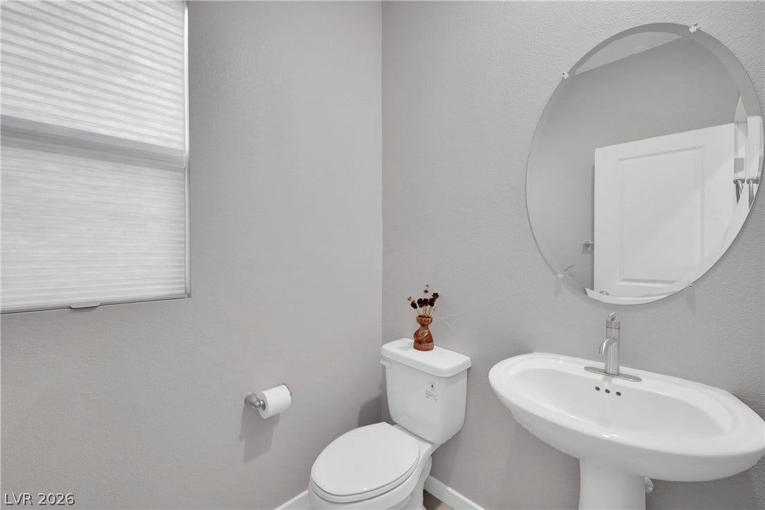 11572 Desert Hollow Avenue, Las Vegas, NV 89138 Downstairs Powder Room.