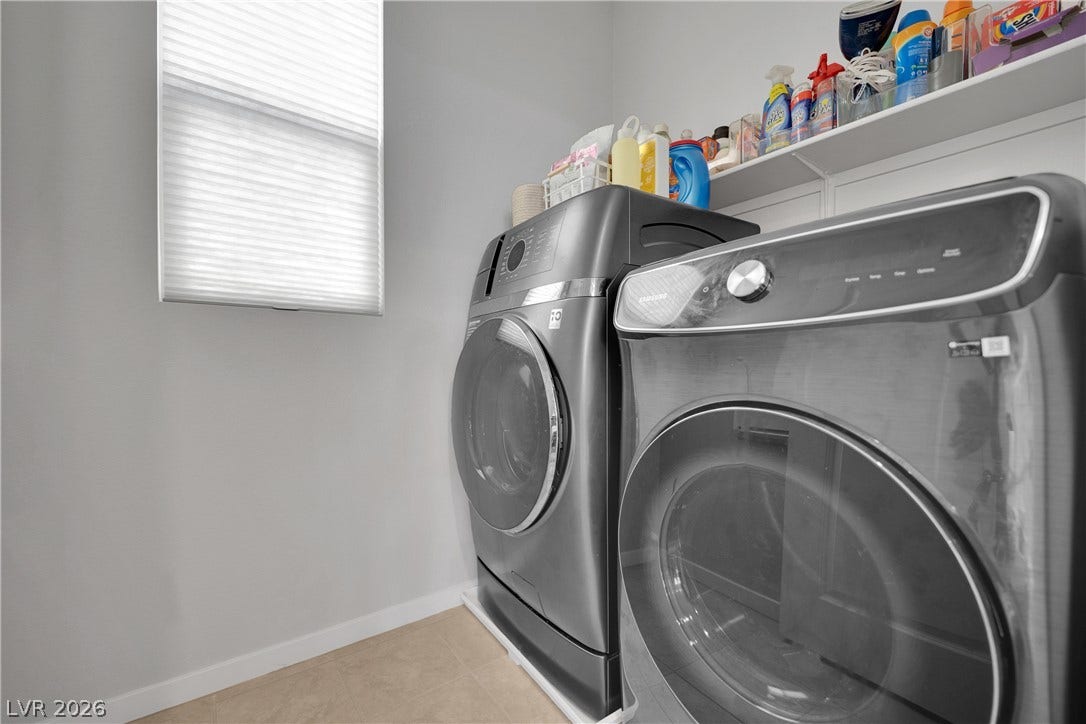 11572 Desert Hollow Avenue, Las Vegas, NV 89138 Upstairs Laundry Room