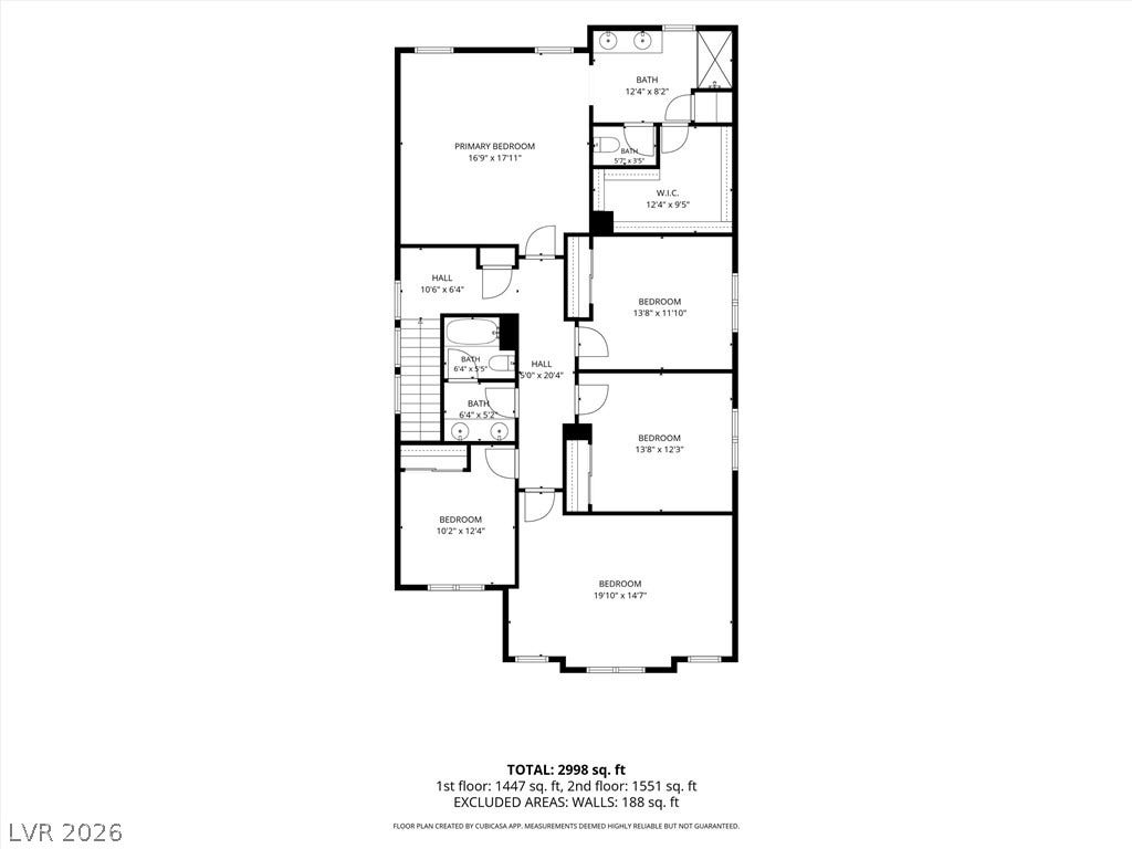 8943 Pelican Point Street, Las Vegas, NV 89178 A comprehensive floor plan illustrating the spacious layout across multiple levels with generously sized rooms.