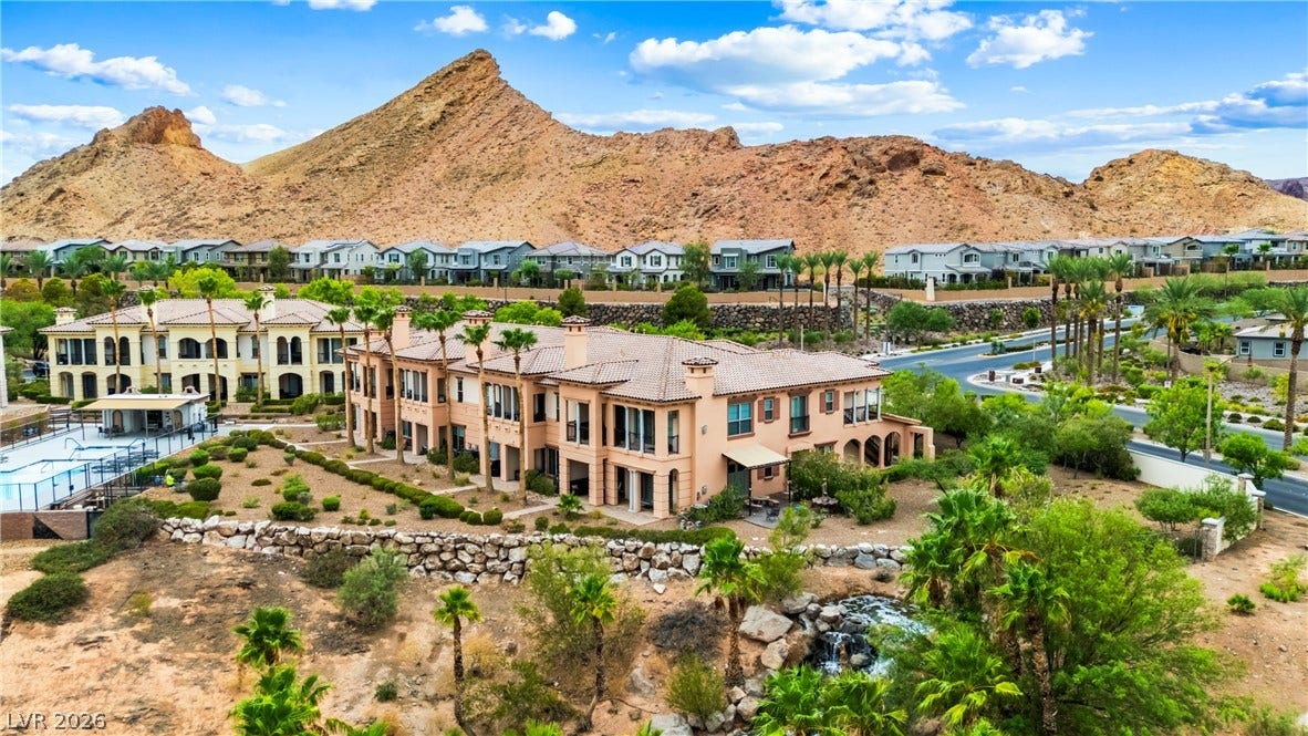 6 VIA VASARI, #102, Henderson, NV 89011 MOUNTAIN RANGE BEHIND BLDG