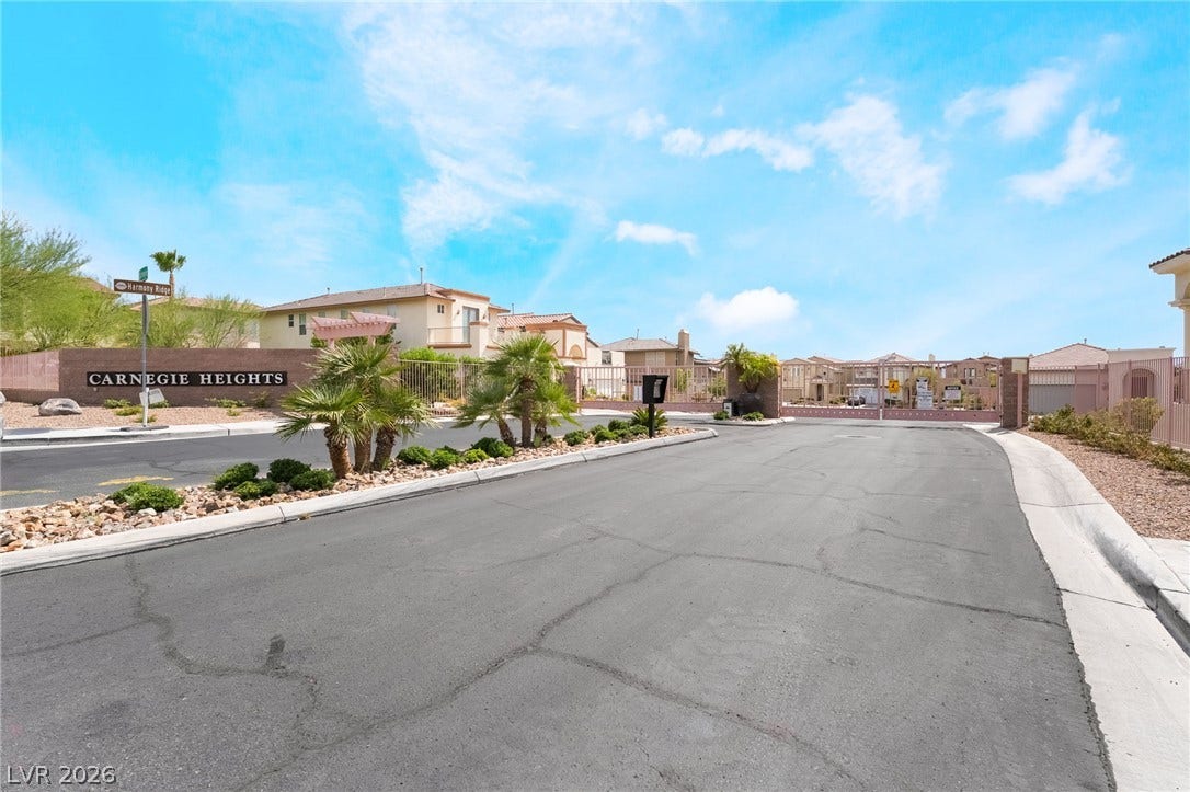2439 Kaymin Ridge Road, Henderson, NV 89052 A private, gated community entrance welcomes you to Carnegie Heights.