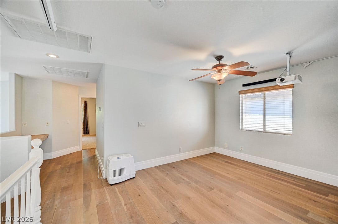 3720 Russell Peterson Court, Las Vegas, NV 89129 Loft with Projection TV