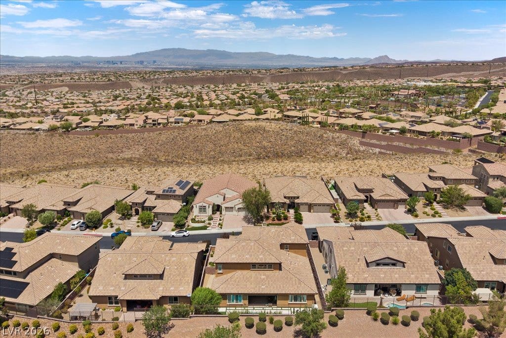 2828 Josephine Drive, Henderson, NV 89044 Perched above the city, a community of homes with terra cotta roofs stretches towards the distant mountains.