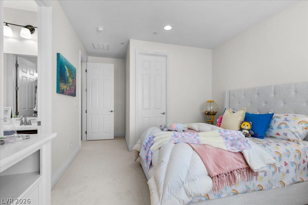 2828 Josephine Drive, Henderson, NV 89044 A well-lit bedroom provides comfortable repose.