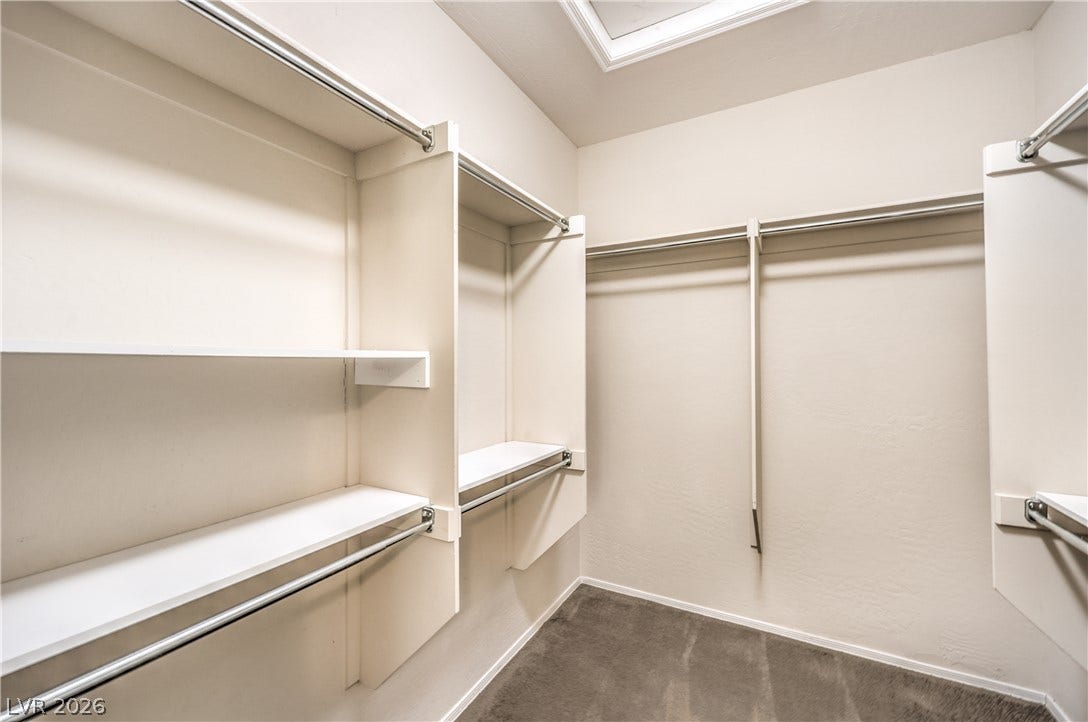 2439 Erastus Drive, Henderson, NV 89044 Owners Suite with Ceiling Fan, and Walk-In Closet