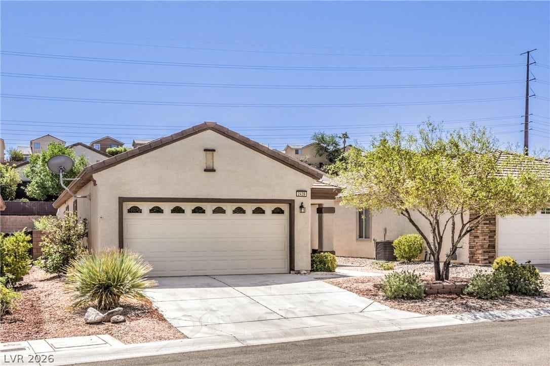 2439 Erastus Drive, Henderson, NV 89044 Finished 2 Car Garage with Automatic Door Opener and Cabinets