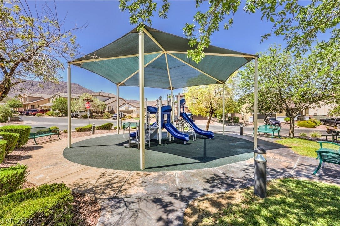 260 Quail Ranch Drive, Henderson, NV 89015 A community playground sheltered by a large canopy, awaits active enjoyment.