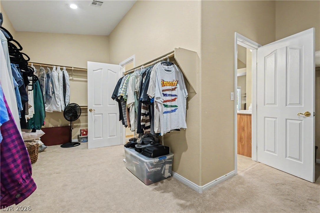 118 Serramonte Court, Henderson, NV 89074 Primary Bedroom Closet