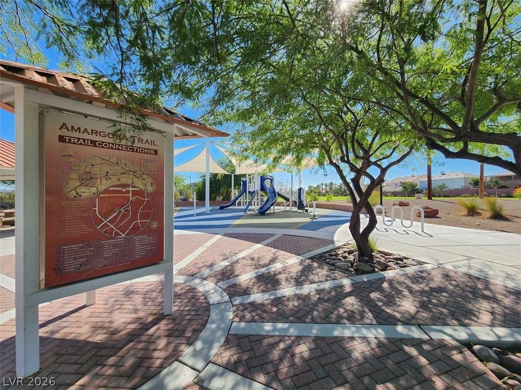 505 Rafkin Place, Henderson, NV 89052 Trail offers a vibrant community playground, perfect for outdoor recreation and leisure.