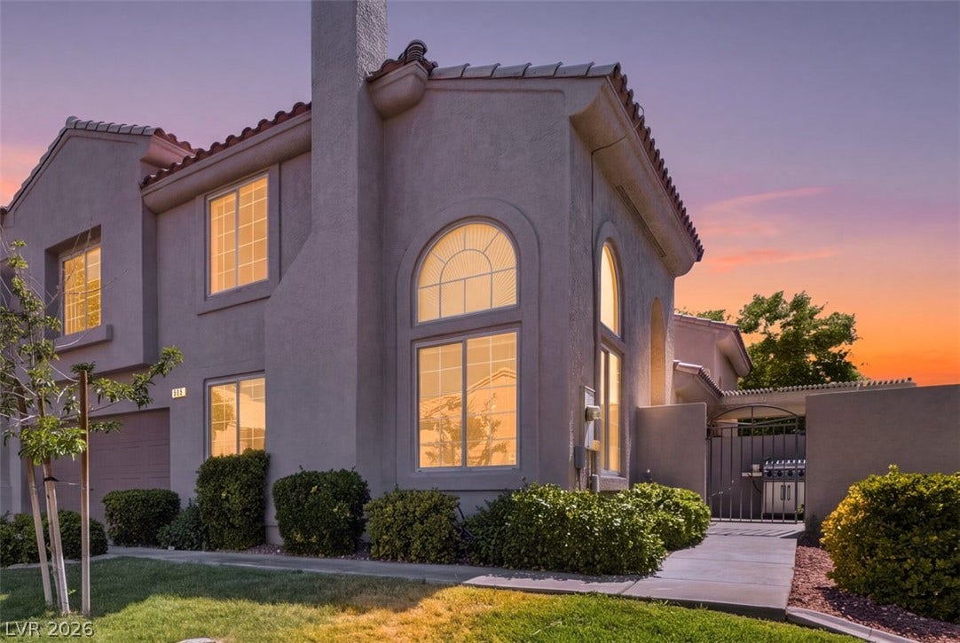 505 Rafkin Place, Henderson, NV 89052 Enjoy the warm glow of an evening Henderson sky.