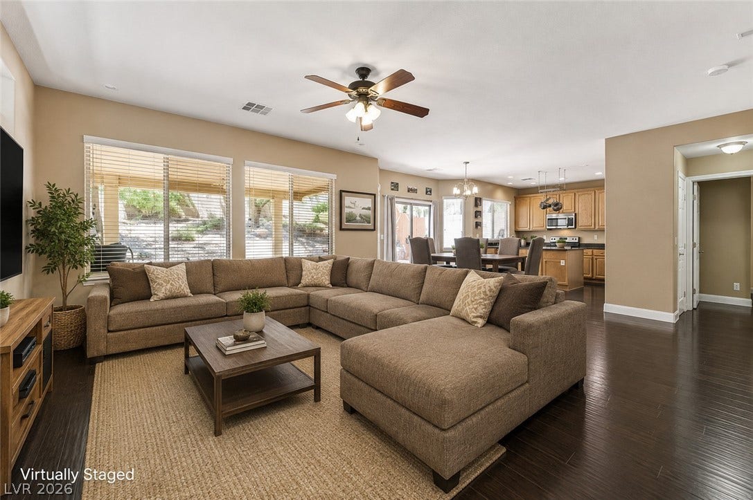 7337 Picnic Hill Street, Las Vegas, NV 89166 Virtually Staged
