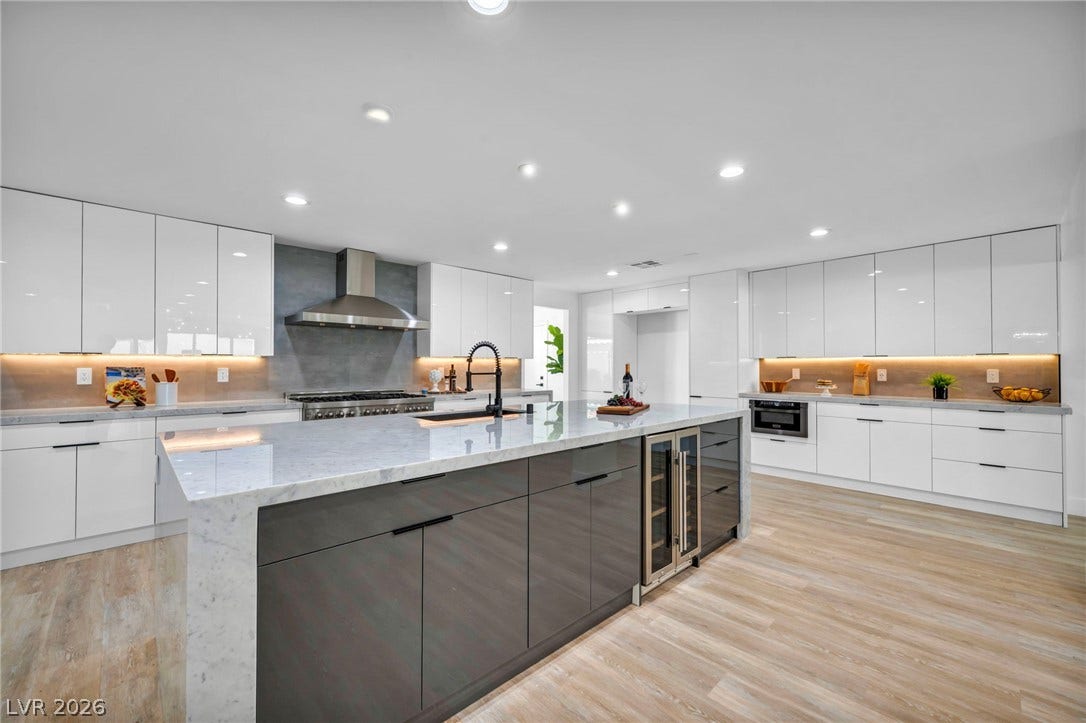 3630 Tobias Lane, Las Vegas, NV 89120 Culinary delights await in this modern kitchen with ample counter space and state-of-the-art appliances.