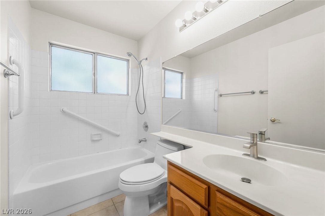 62 Tidwell Lane, Henderson, NV 89074 Functional layout maximizes utility with integrated storage and tile accents.