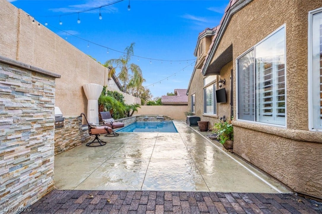 11388 Orazio Drive, Las Vegas, NV 89138 Outdoor cooking area!