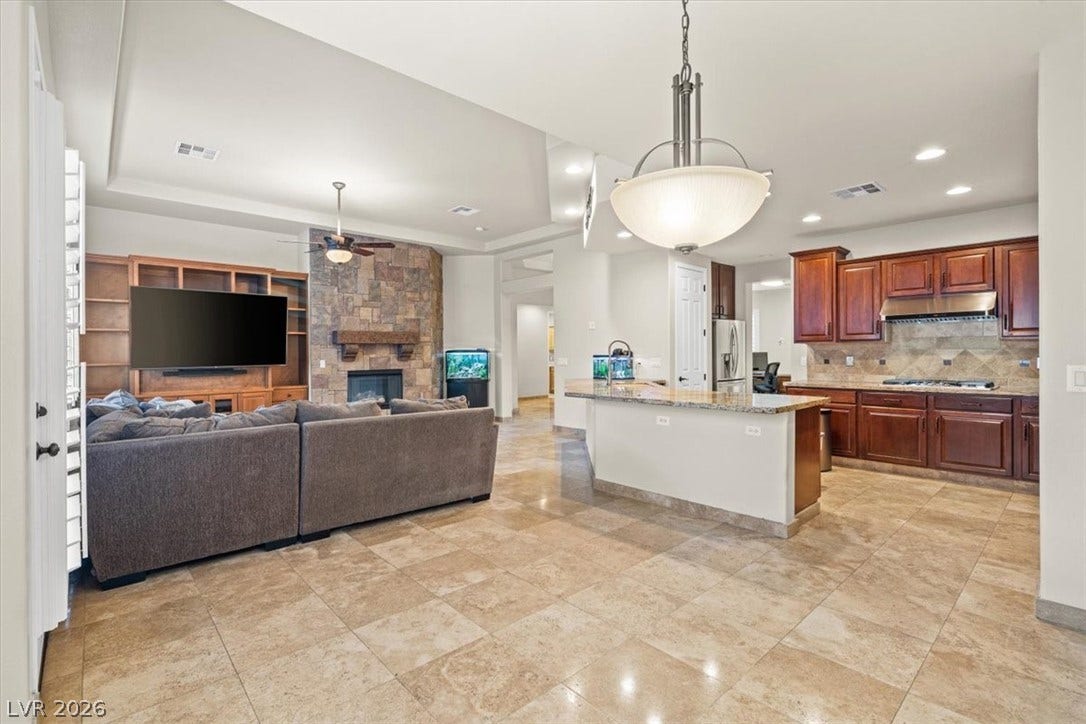 11388 Orazio Drive, Las Vegas, NV 89138 View of great open living space!
