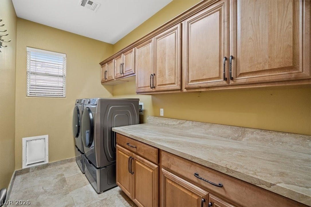 11388 Orazio Drive, Las Vegas, NV 89138 Lots of storage in the laundry room