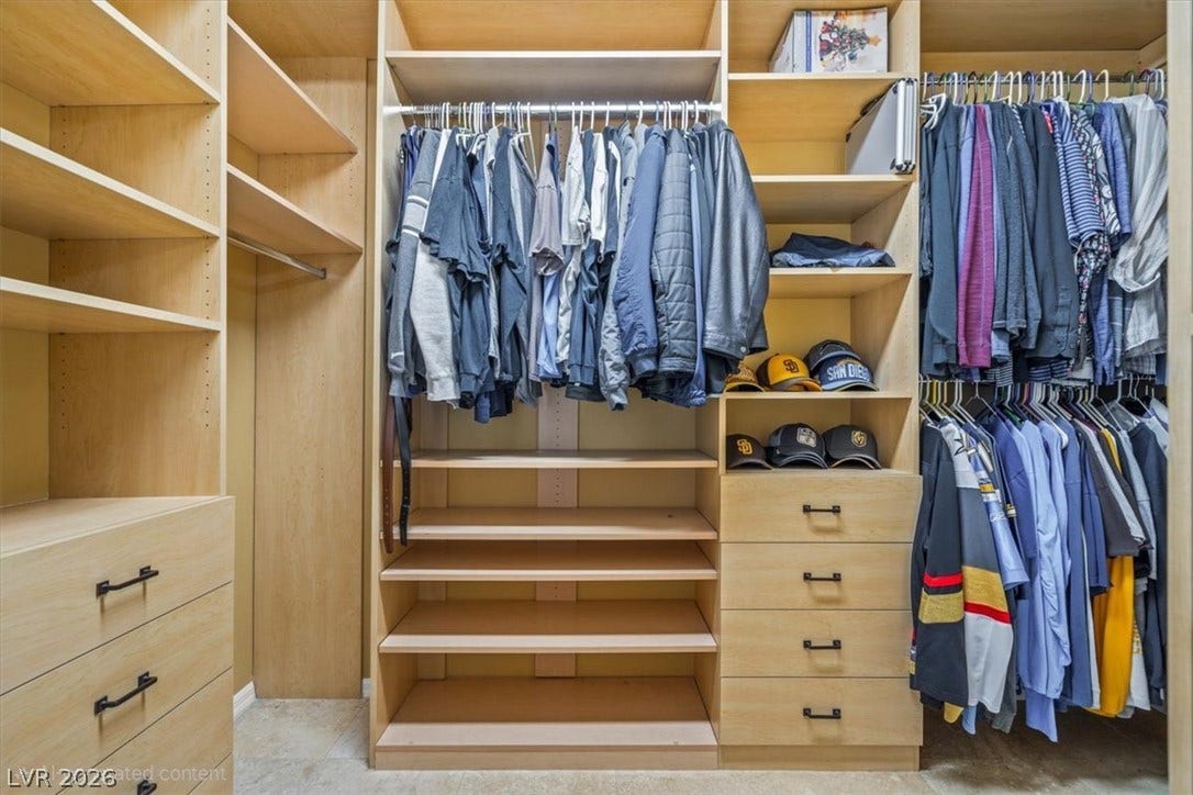 11388 Orazio Drive, Las Vegas, NV 89138 Primary bedroom #1 huge walk-in closet!