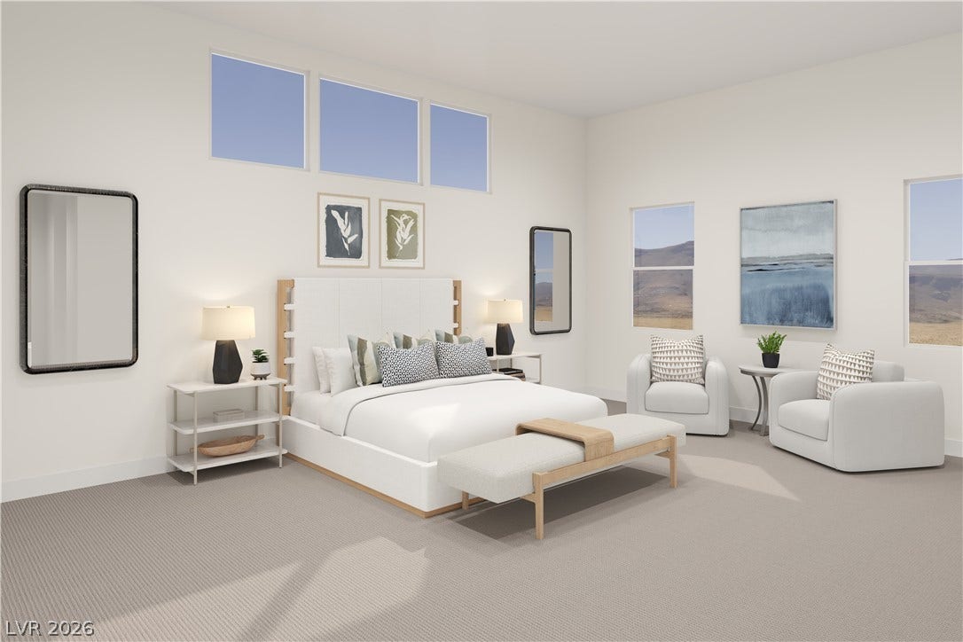 6172 Royal Topaz Court, Las Vegas, NV 89149 Photos and renderings are for illustrative purposes only and may not depict the actual home. Images may include optional features and upgrades. Actual selections, finishes, colors, and included features may vary