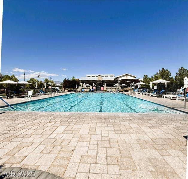 10226 Pleasant Knoll Avenue, Las Vegas, NV 89166 Community Pool at Skye Canyon Community Recreational Center.