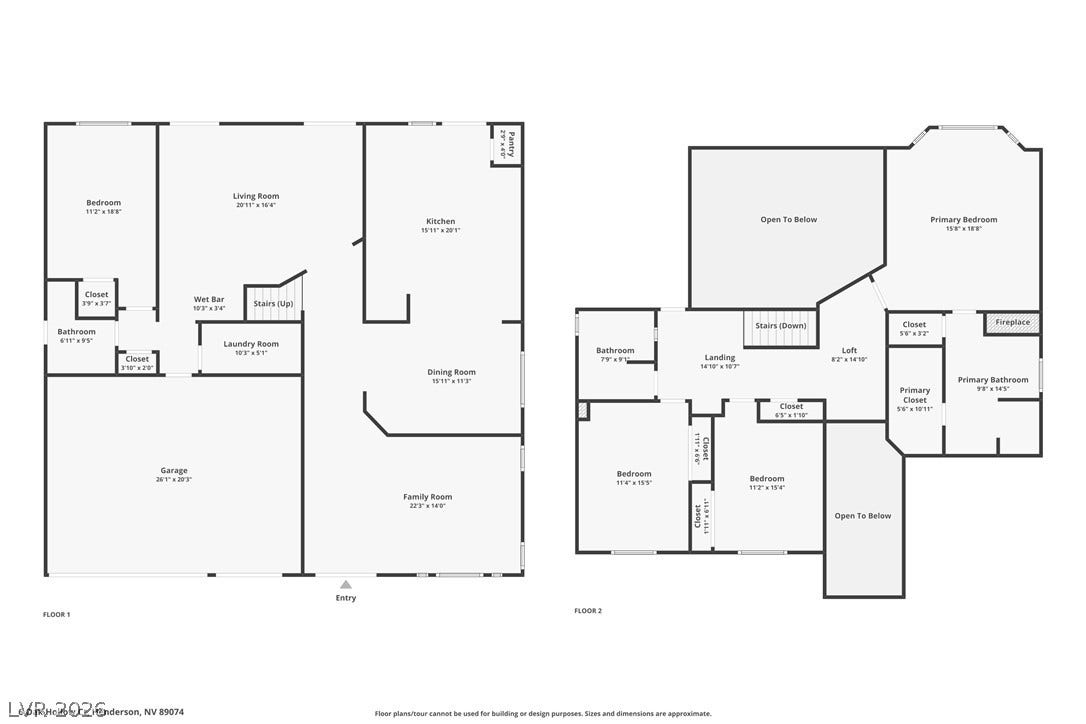 A detailed layout outlines the multi-level flow and functional distribution of this spacious home.
