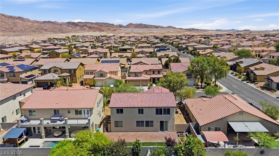 2607 Fading Night Court, Las Vegas, NV 89142 Nestled in a peaceful desert valley, this residential community offers sweeping mountain views.