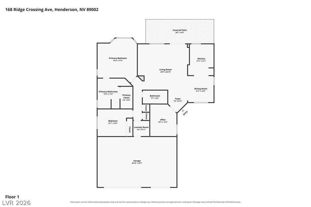 168 Ridge Crossing Avenue, Henderson, NV 89002 168 Ridge Crossing Avenue, Henderson, NV 89002