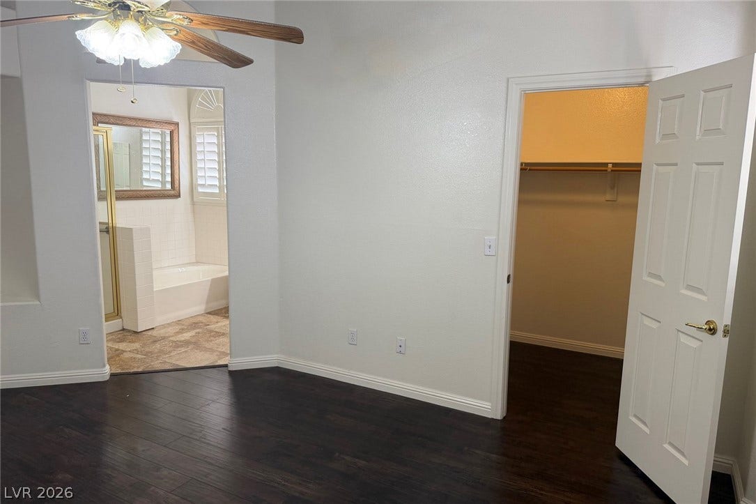 1809 Lyell Canyon Lane, Las Vegas, NV 89134 Large Walk-in closet in Primary bedroom