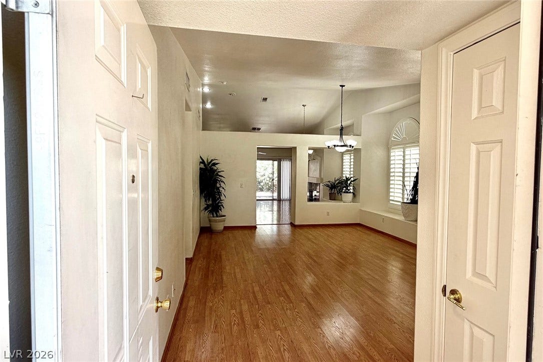 1809 Lyell Canyon Lane, Las Vegas, NV 89134 As you enter the front door