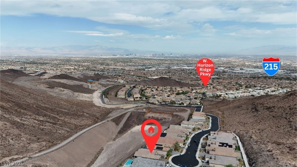 Elevated desert location provides wide-open perspectives stretching across the valley floor.