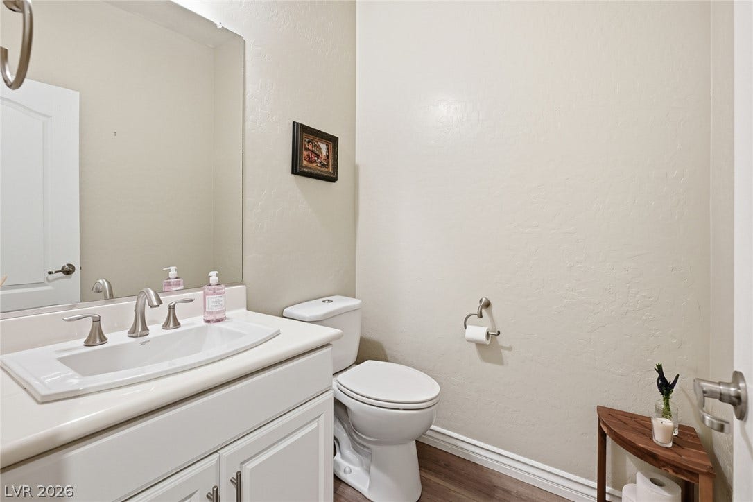 743 Middle Beach Street, Las Vegas, NV 89138 Downstairs 1/2 Bath