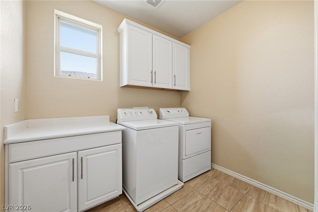 743 Middle Beach Street, Las Vegas, NV 89138 Upstairs Laundry Room