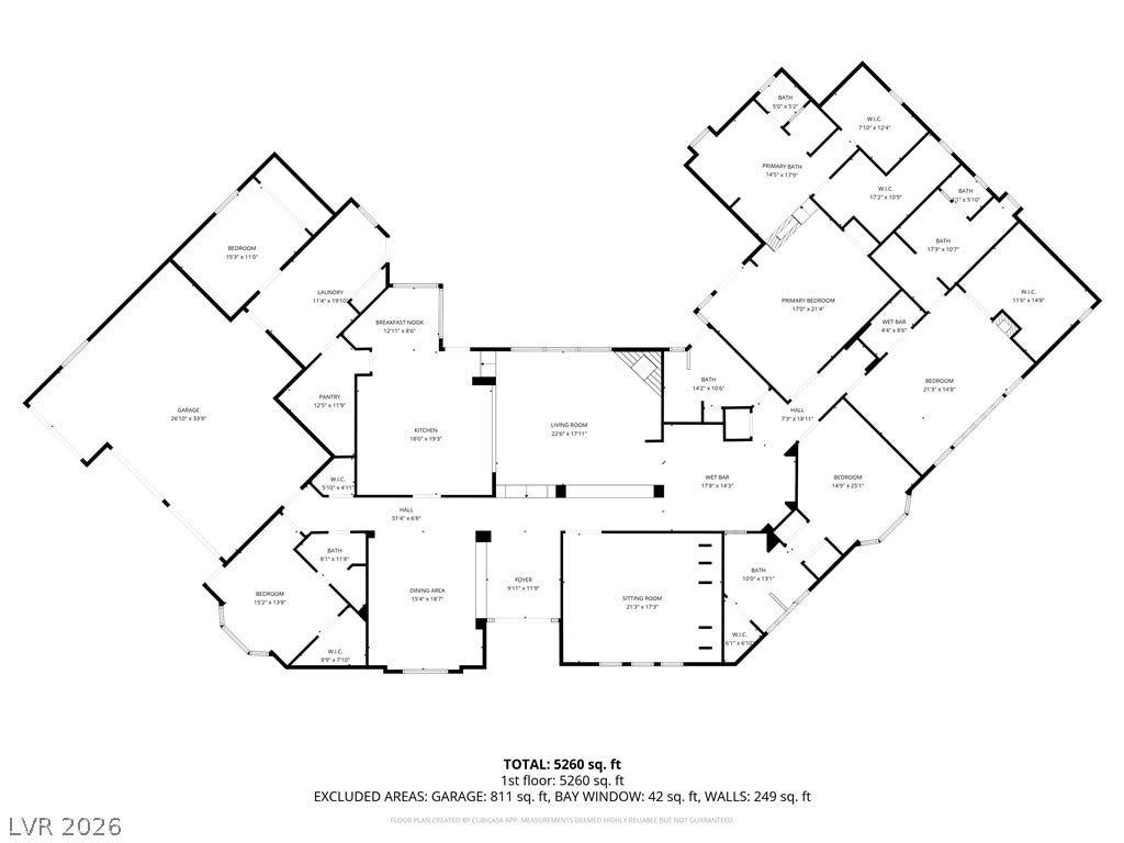 2212 Chatsworth Court, Henderson, NV 89074 Explore the expansive layout of this home, meticulously designed for comfortable living and entertaining.