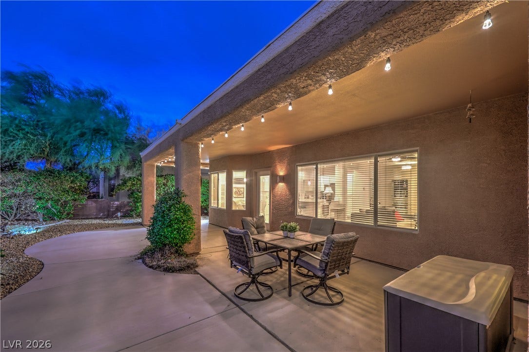 Mature Low Maintenance Landscaping with Trees, Decorative Rock, and Shrubs, with Automatic Drip Irrigation System on Timer