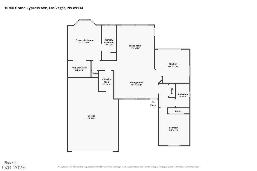 10700 Grand Cypress Avenue, Las Vegas, NV 89134 An intuitive single-level layout connects the main living spaces with private bedroom retreats.