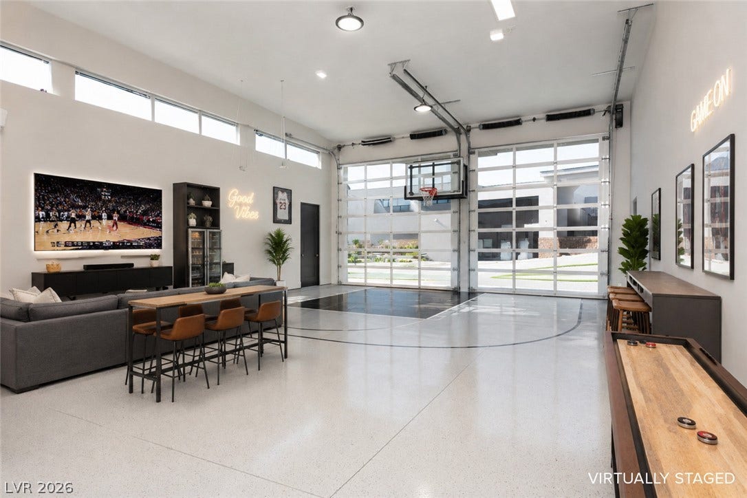 1205 Amber Rim Drive, Henderson, NV 89012 Basketball court concept
