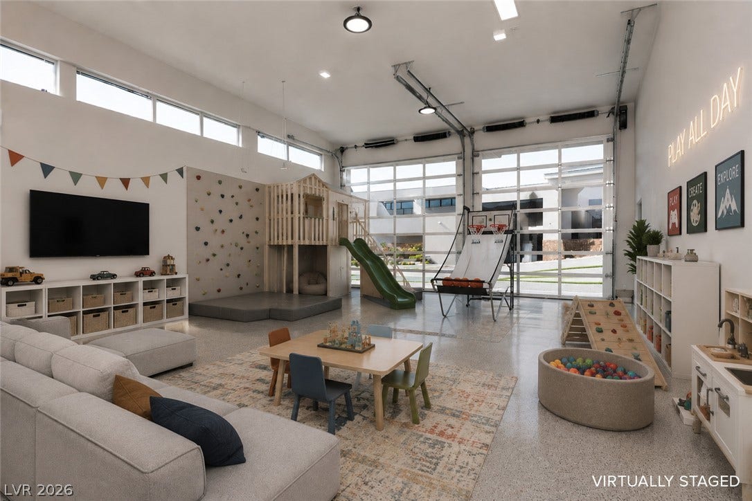 1205 Amber Rim Drive, Henderson, NV 89012 Kids rec room concept