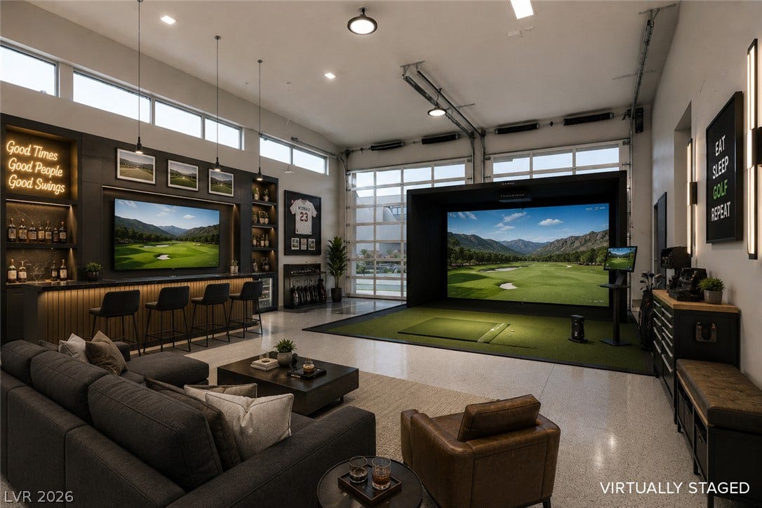1205 Amber Rim Drive, Henderson, NV 89012 Golf room concept
