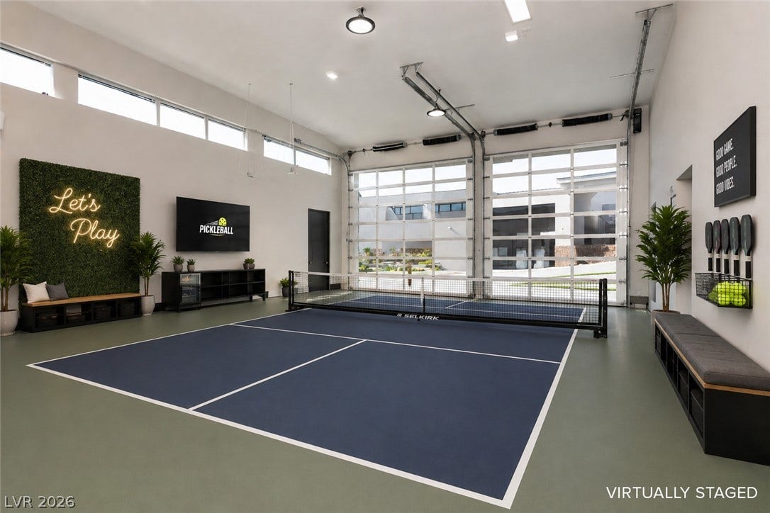 1205 Amber Rim Drive, Henderson, NV 89012 Pickleball court concept