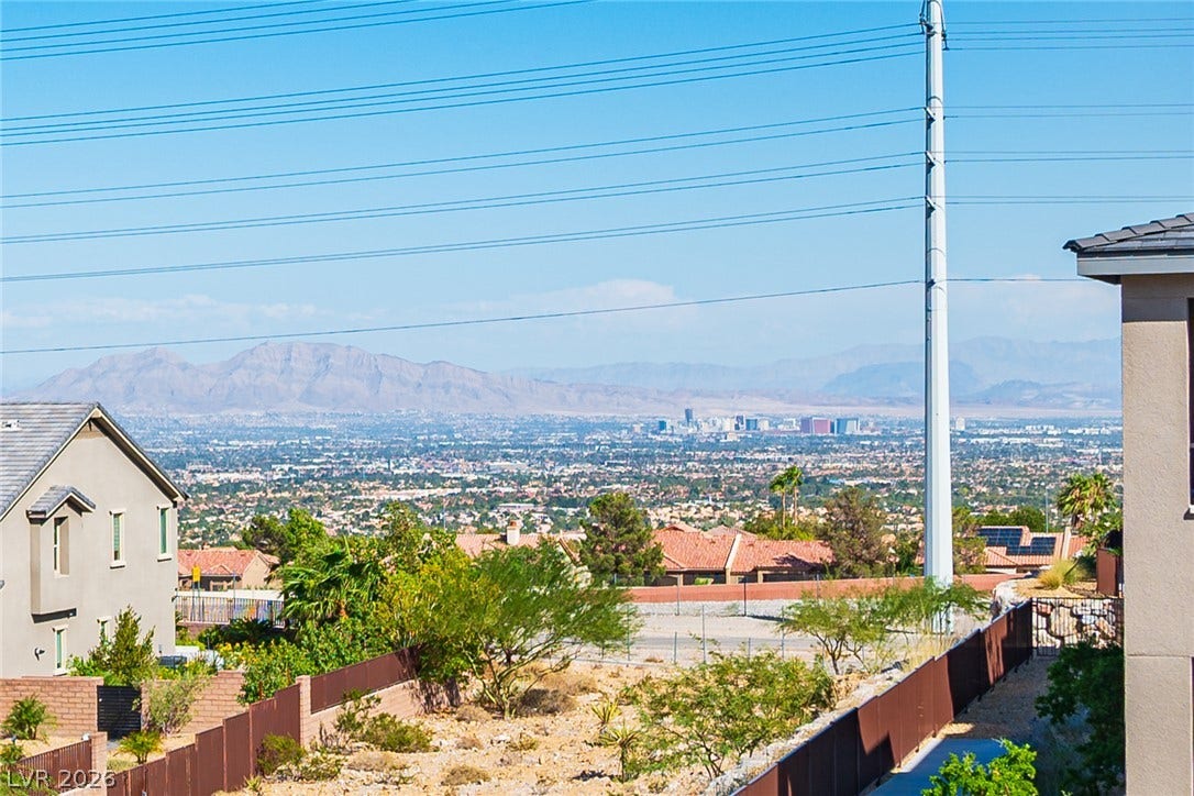 2545 Monolith Street, Las Vegas, NV 89138 Distant mountains frame a wide valley panorama stretching toward the horizon.