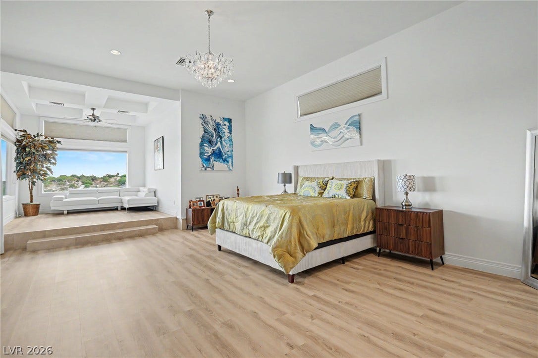 1358 Opal Valley Street, Henderson, NV 89052 Primary Suite With Strip Views
