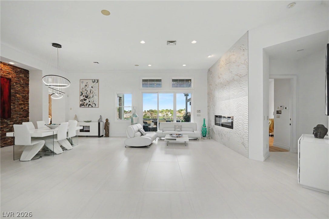 1358 Opal Valley Street, Henderson, NV 89052 An open layout with a formal living room and dining room.
